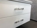 Тумба с раковиной Comforty Неаполь 100 00004139025 подвесная Белая МДФ / ЛДСП