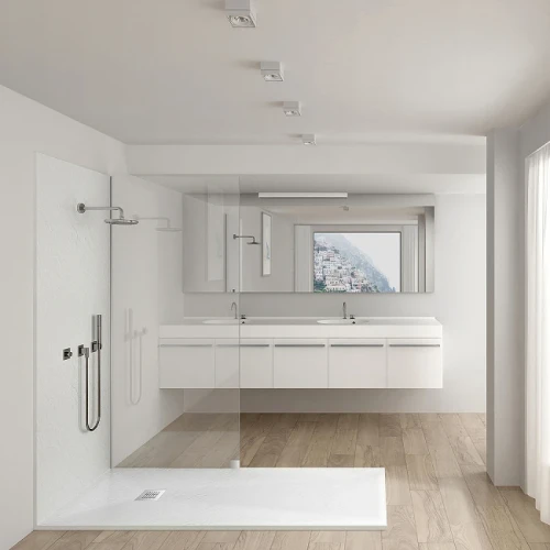 Душевой поддон из искусственного камня Vincea 100x90 VST-4SR9010W Белый матовый