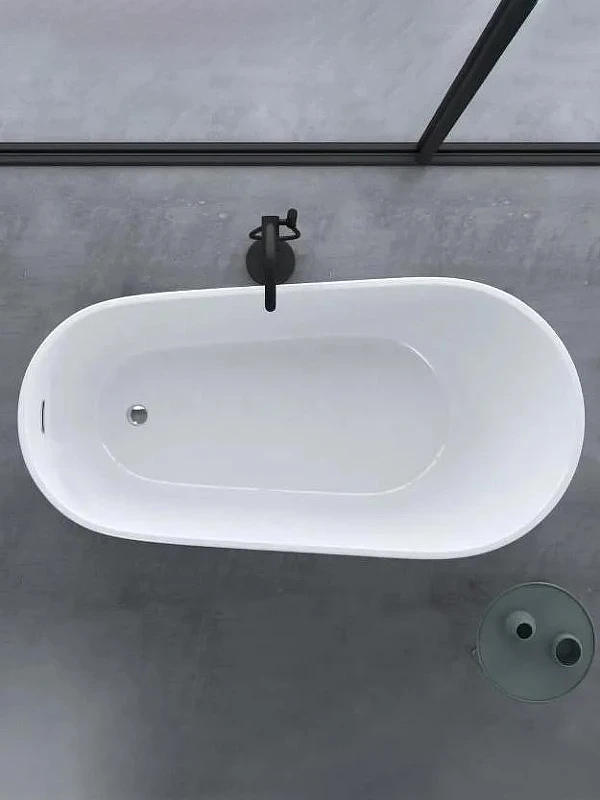 Акриловая ванна Ceruttispa Viva 170x75 CT9127 без гидромассажа