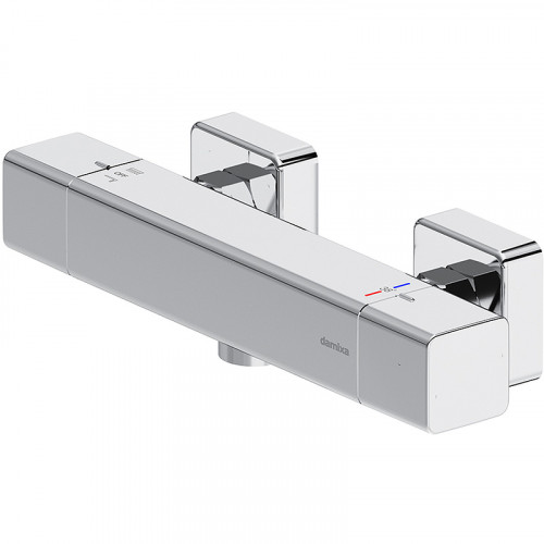 Смеситель для душа Damixa Gala 536000000 с термостатом Хром латунь на стену