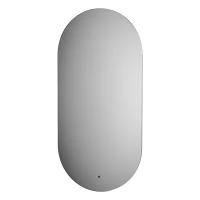 Зеркало Defesto Opti 40х80 DF 2912R с подсветкой 20W-3000K/ИК - выключатель/Теплый белый свет