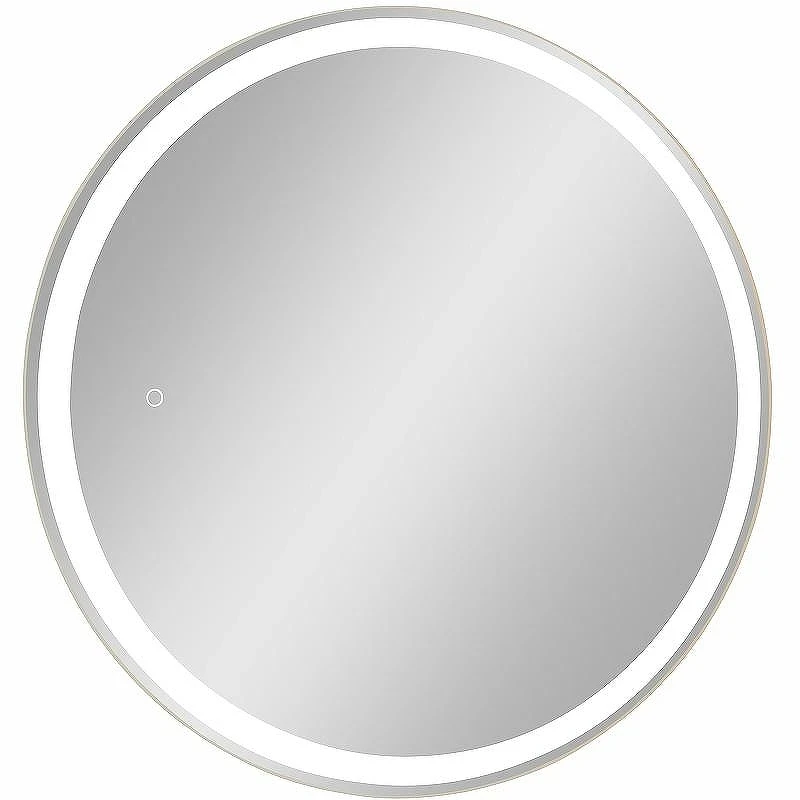 Зеркальный шкаф Континент Torneo White LED 70 МВК085 с подсветкой Белый
