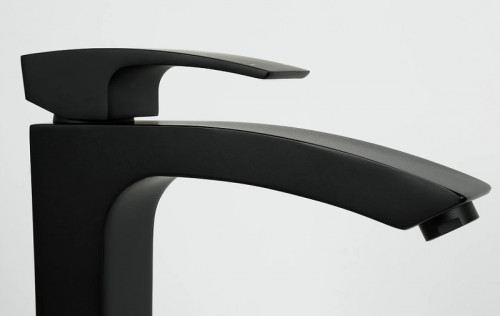 Смеситель для раковины Gappo G1007-16 Черный матовый латунь на столешницу