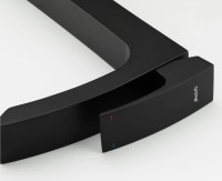 Смеситель для раковины Gappo G1007-16 Черный матовый латунь на столешницу