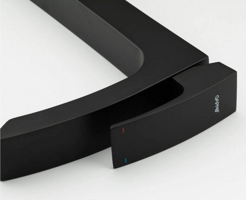 Смеситель для раковины Gappo G1007-16 Черный матовый латунь на столешницу