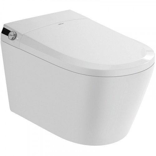 Унитаз биде Abber Bequem AC1119S подвесной с сиденьем Микролифт фарфор подвесной