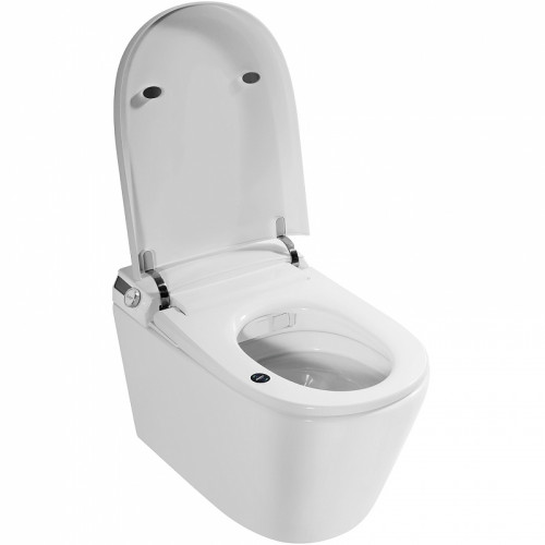 Унитаз биде Abber Bequem AC1119S подвесной с сиденьем Микролифт фарфор подвесной