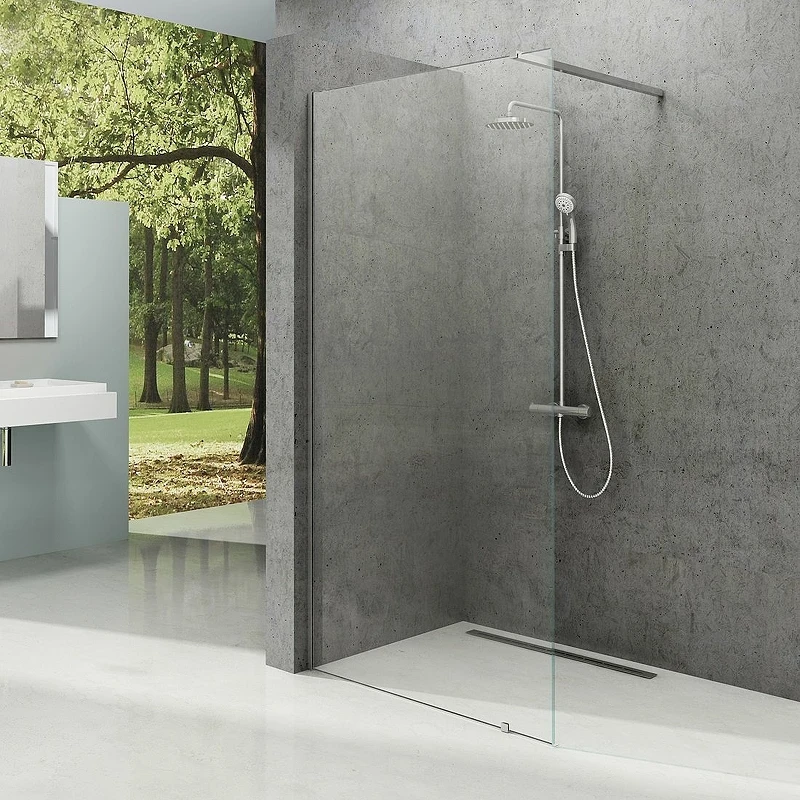 Душевая перегородка Ravak Walk-In Wall 110 GW9WD0C00Z1 профиль Хром стекло Transparent