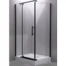 Душевой уголок Esbano ESR-7180B 120x80 ESUGR7180B профиль Черный матовый стекло прозрачное
