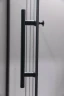 Душевой уголок Esbano ESR-7180B 120x80 ESUGR7180B профиль Черный матовый стекло прозрачное