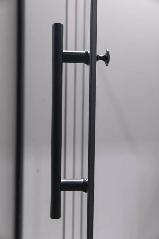 Душевой уголок Esbano ESR-7180B 120x80 ESUGR7180B профиль Черный матовый стекло прозрачное