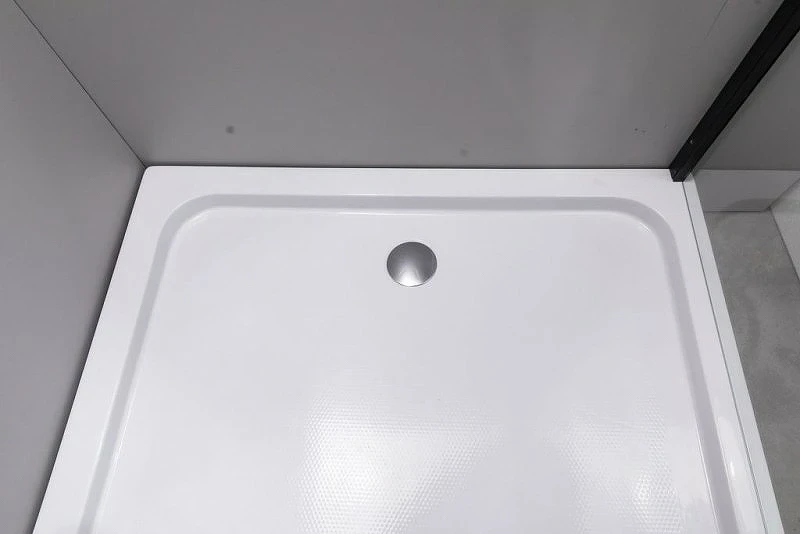 Душевой уголок Esbano ESR-7180B 120x80 ESUGR7180B профиль Черный матовый стекло прозрачное