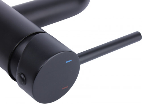 Смеситель для раковины Bronze de Luxe Scandi 1451B Черный матовый латунь