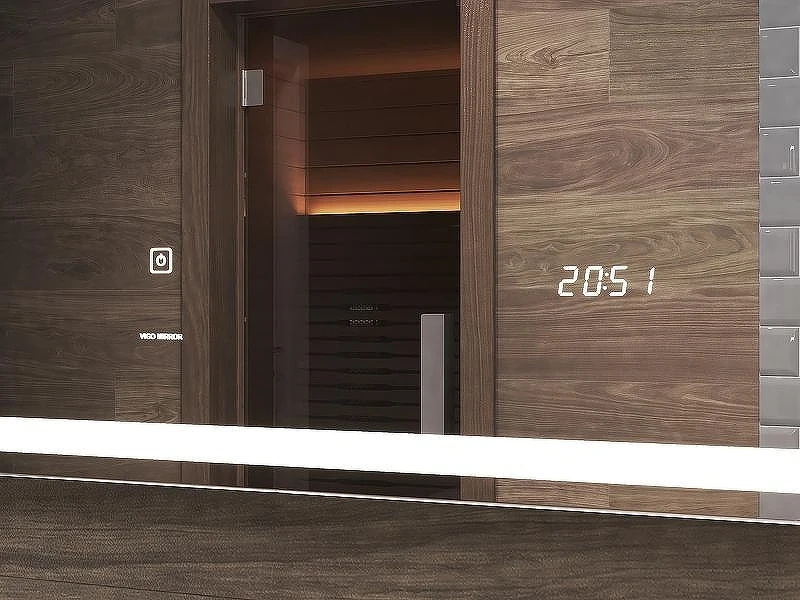 Зеркало Vigo Geometry Comfort 80 z.GEO.80.Comfort с подсветкой с сенсорным выключателем