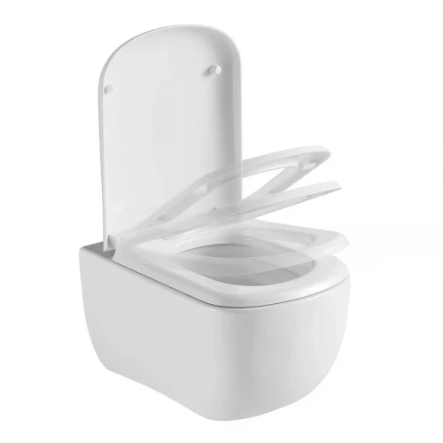 Унитаз Black&White W-610 610W00 подвесной с сиденьем Микролифт