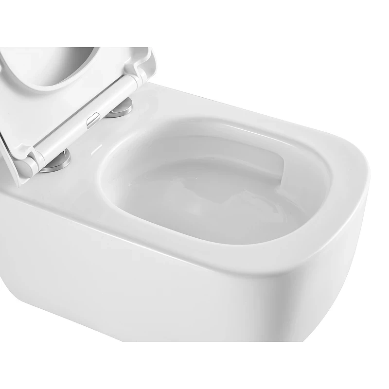 Унитаз Black&White W-610 610W00 подвесной с сиденьем Микролифт