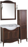 Комплект мебели для ванной ASB-Woodline Салерно 80 969601 цвет Антикварный орех