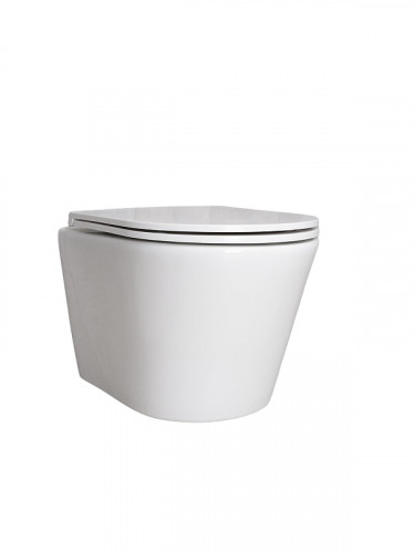 Унитаз Gid Cortado Tr2130 62235Y подвесной цвет Белый с сиденьем Микролифт