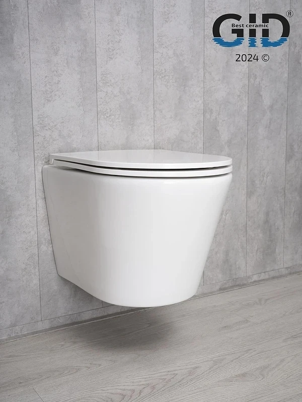 Унитаз Gid Cortado Tr2130 62235Y подвесной цвет Белый с сиденьем Микролифт