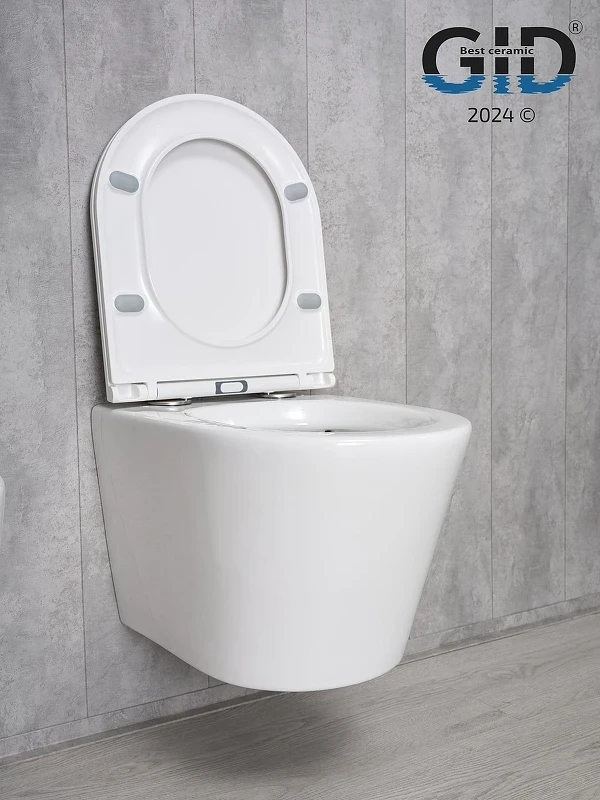 Унитаз Gid Cortado Tr2130 62235Y подвесной цвет Белый с сиденьем Микролифт
