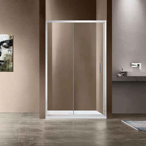 Душевая дверь Vincea Garda 160 VDS-1G160CL профиль Хром стекло прозрачное