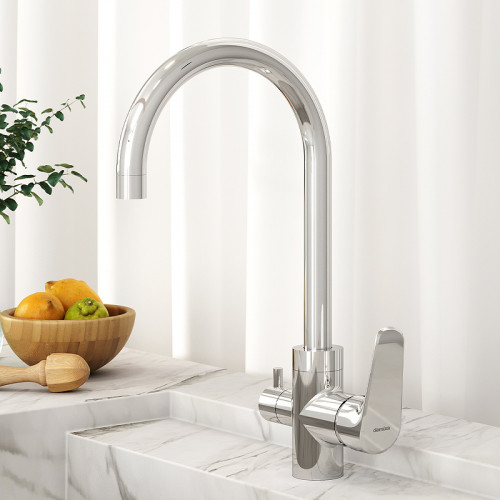 Смеситель для кухни Damixa Merkur 400730000 Хром латунь