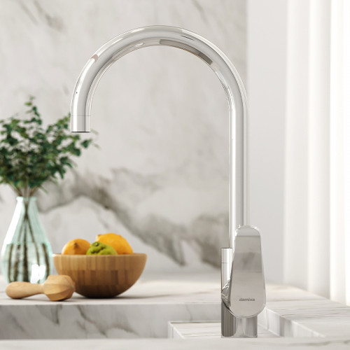 Смеситель для кухни Damixa Merkur 400730000 Хром латунь