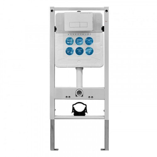 Инсталляция Nofer Hydrosmart 07801.N для унитаза без клавиши смыва