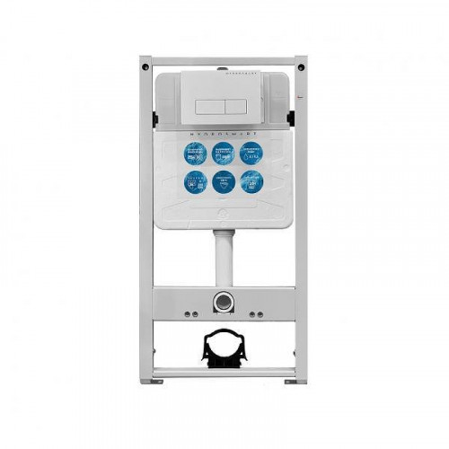 Инсталляция Nofer Hydrosmart 07801.N для унитаза без клавиши смыва