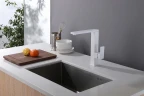 Смеситель для кухни Abber Daheim AF8214W Белый латунь