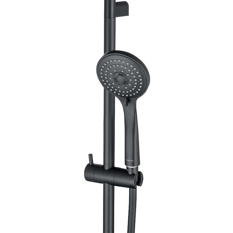 Комплект смесителей Aquatek Вега AQ1030MB Черный матовый латунь