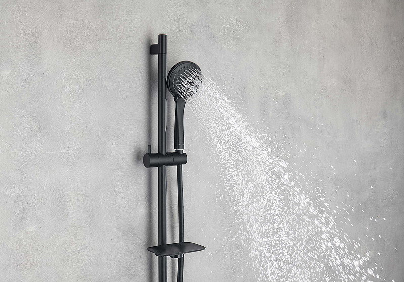 Комплект смесителей Aquatek Вега AQ1030MB Черный матовый латунь