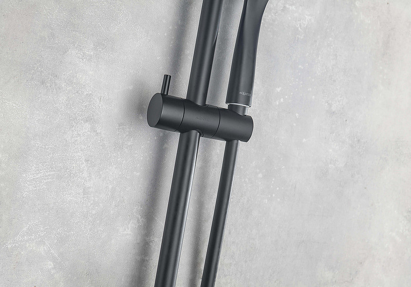 Комплект смесителей Aquatek Вега AQ1030MB Черный матовый латунь