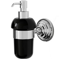 Дозатор для жидкого мыла Devon&amp;Devon Black Diamond BLKD530CRNE Хром Черный