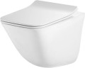 Унитаз подвесной Aquanet BioVortex 3.0 W Tornado 384176 цвет Белый с сиденьем Микролифт