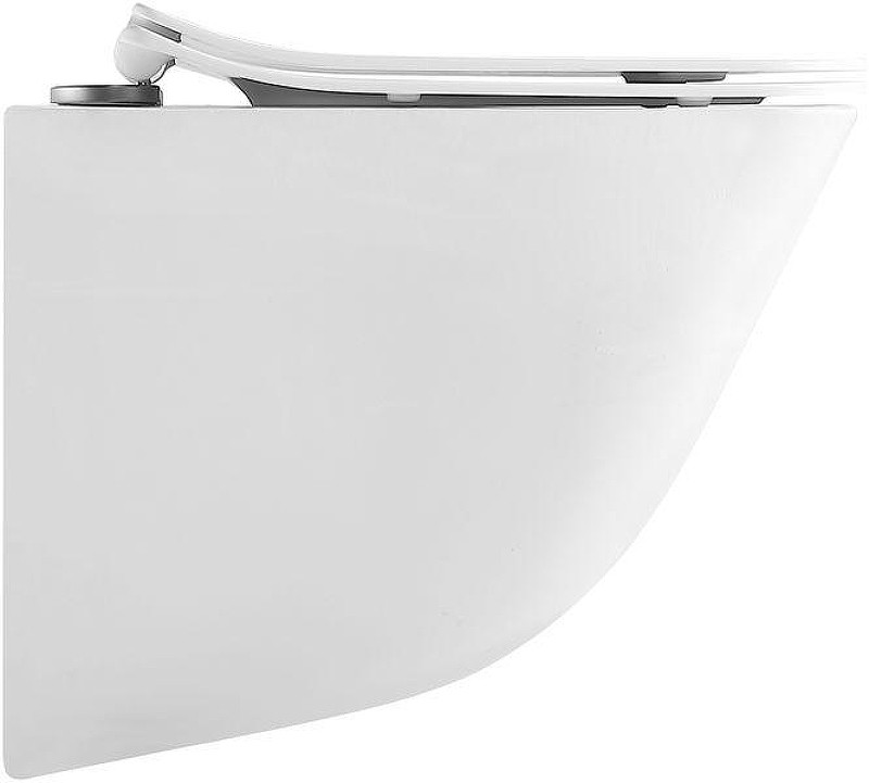 Унитаз подвесной Aquanet BioVortex 3.0 W Tornado 384176 цвет Белый с сиденьем Микролифт