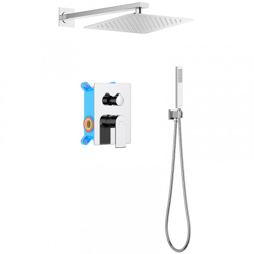 Душевая система Aquatek Лира AQ1472CR Хром латунь встраиваемый