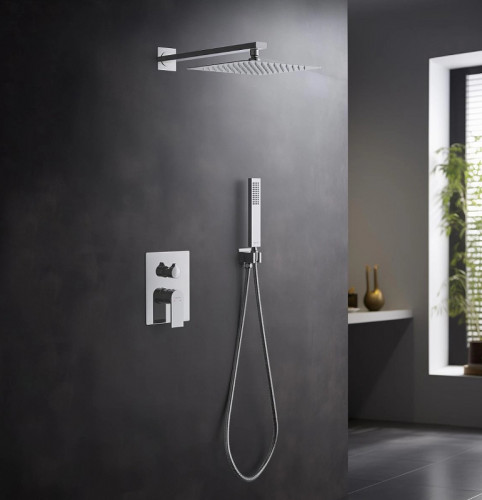 Душевая система Aquatek Лира AQ1472CR Хром латунь встраиваемый