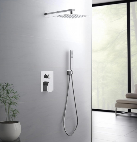 Душевая система Aquatek Лира AQ1472CR Хром латунь встраиваемый