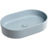 Раковина-чаша Ceramicanova Element 61 CN6048MHL Серо-голубая матовая фарфор накладная