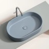 Раковина-чаша Ceramicanova Element 61 CN6048MHL Серо-голубая матовая фарфор накладная