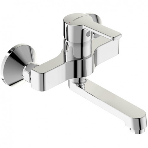 Смеситель для раковины Vidima Uno BA250AA Хром на стену