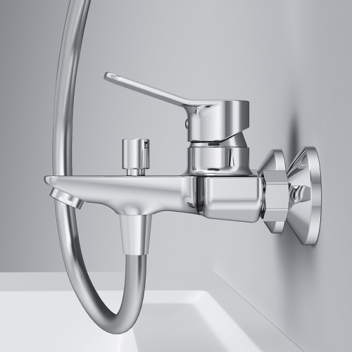 Смеситель для ванны AM.PM X-Joy F85A10000 Хром латунь на стену