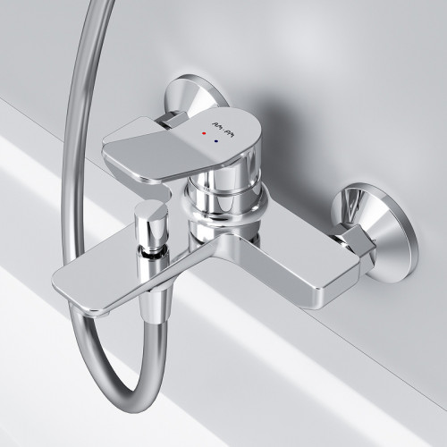 Смеситель для ванны AM.PM X-Joy F85A10000 Хром латунь на стену