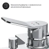 Смеситель для ванны AM.PM X-Joy F85A10000 Хром латунь на стену