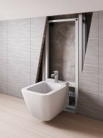 Инсталляция Ideal Standard Prosys R016267 для биде Белая нержавеющая сталь