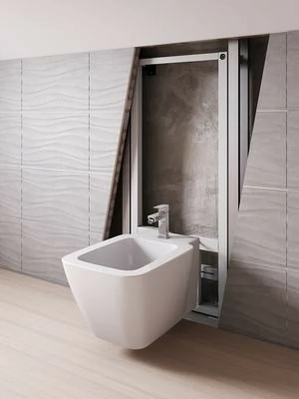 Инсталляция Ideal Standard Prosys R016267 для биде Белая нержавеющая сталь