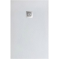 Душевой поддон из искусственного камня BelBagno Uno 120x80 TRAY-MR-UNO-AH-120/80-35-W-CR Белый