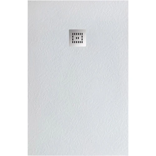 Душевой поддон из искусственного камня BelBagno Uno 120x80 TRAY-MR-UNO-AH-120/80-35-W-CR Белый