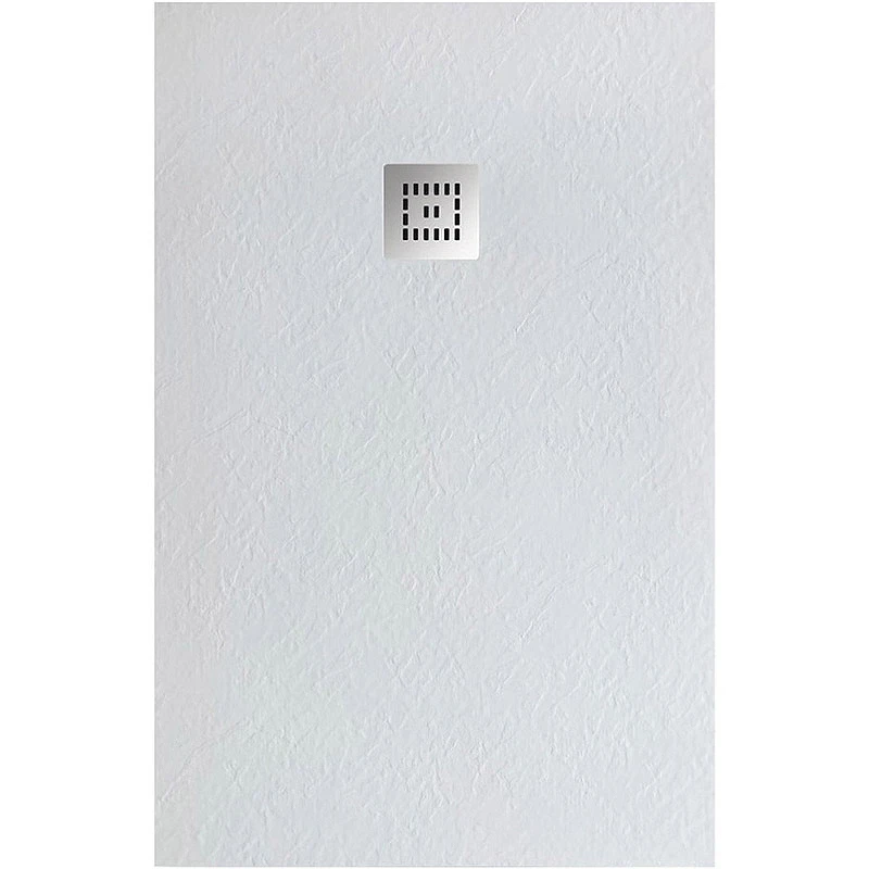 Душевой поддон из искусственного камня BelBagno Uno 120x80 TRAY-MR-UNO-AH-120/80-35-W-CR Белый